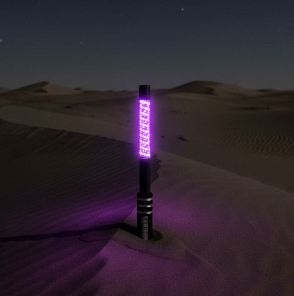 V2 Black Out LED Whip: The Ultimate Stealth Single